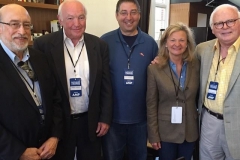 Thomas Perry, Joseph Kanon, Lee, Lisa Scottoline and Stuart Woods at the Los Angeles Times Festival of Books 2015