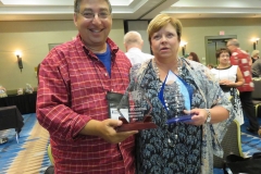 Lee & Tami Hoag at the Writers Police Academy 2016
