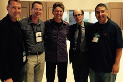 Lee Child, Boyd Morrison, Paul Levine, Jeffery Deaver, and yours truly