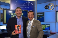 Lee Goldberg & WABC weatherman Lee Goldberg (July 2018)