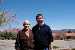Richard S. Prather & Lee Goldberg in Sedona, AZ 2006
