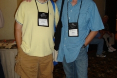 Lee Goldberg and Lee Child at Thrillerfest in Phoenix 2006