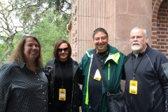 B&N Events coordinator Lita Weissman, Marcia Clark, me and Michael Connelly