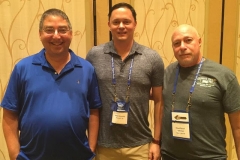 Lee Goldberg, Mark Greaney and Reed Farrel Coleman at Bouchercon New Orleans 2016