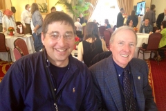 Lee Goldberg and Joseph Wambaugh at Los Angeles Times Festival of Books