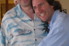 Lee and Barry Eisler at Left Coast Crime Hawaii