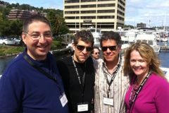Lee Goldberg, Markus Sakey, Sean Chercover and Ann Voss Petersen