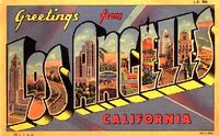 Los angeles postcard