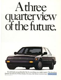 Honda Accord Ad 1987