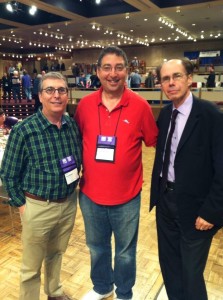 Joel Goldman, Lee Goldberg, Jeffery Deaver at Bouchercon Albany